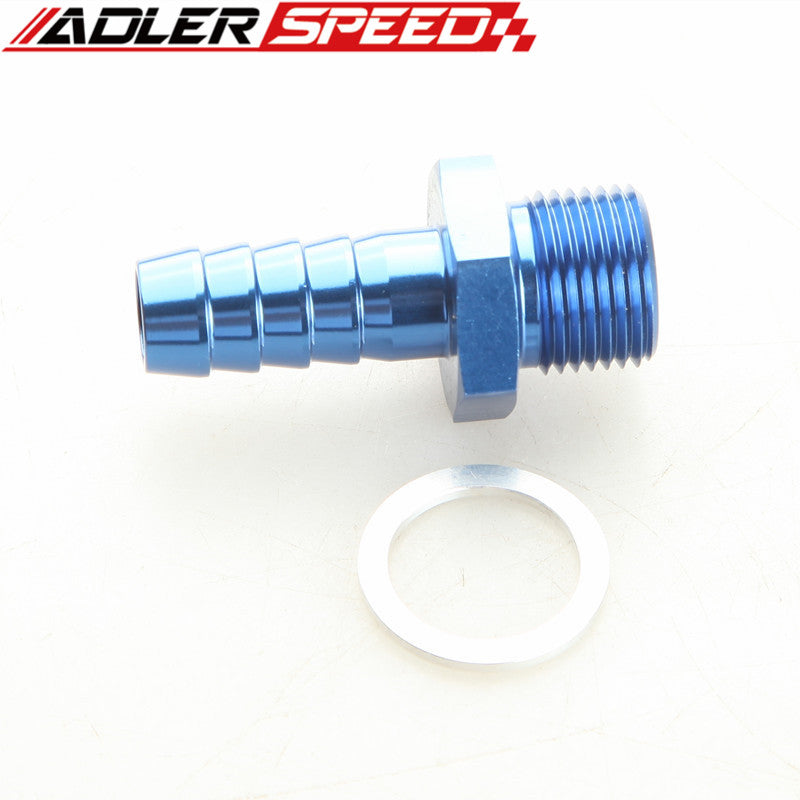 Various Size M18x1.5 Metric to 1/2" 3/4'' Barb Fitting Adapter For Bosch Sytec Fuel Pump Inlet