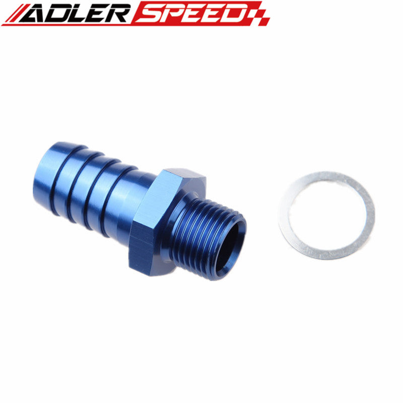 Various Size M18x1.5 Metric to 1/2" 3/4'' Barb Fitting Adapter For Bosch Sytec Fuel Pump Inlet