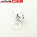 Bosch 044 Fuel Pump Inlet M18x1.5 To Ø6.5(6.5mm) Barb Aluminum Fitting Adapter