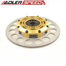 ADLERSPEED RACING CLUTCH TWIN DISC MEDIUM WT FOR FORD MUSTANG GT 4.6L SOHC 6-BOLT