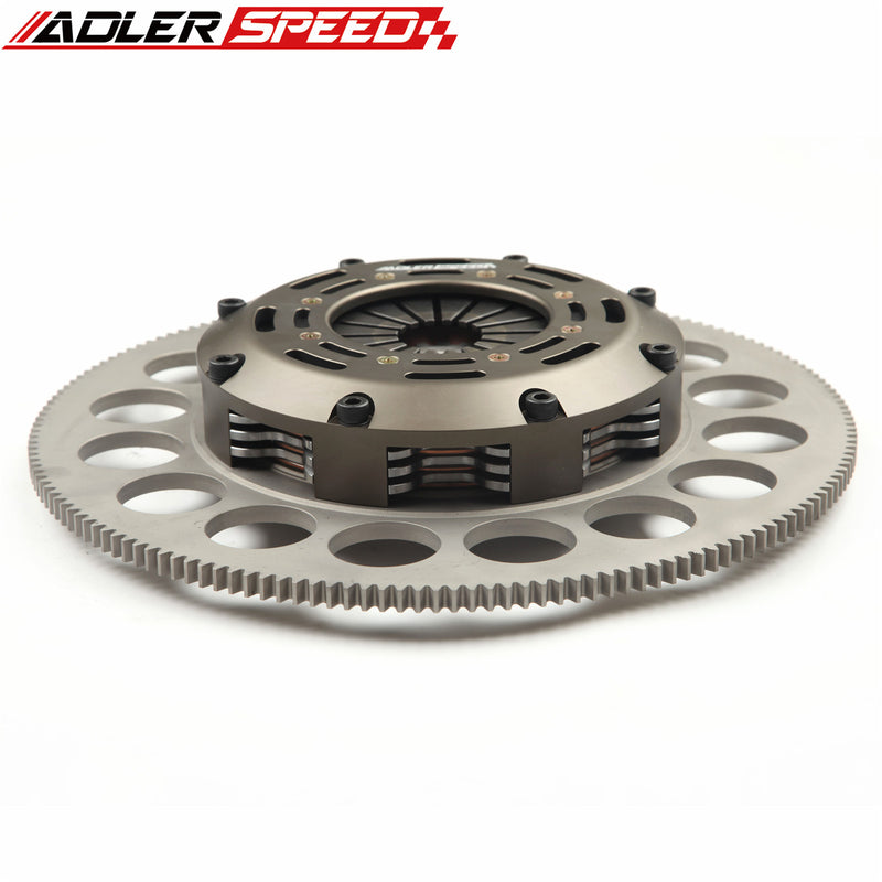 US SHIP ! ADLERSPEED RACING CLUTCH TRIPE DISC KIT MEDIUM WT FOR VW CORRADO GOLF JETTA PASSAT 2.8L VR6