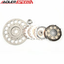 US SHIP ! ADLERSPEED RACING CLUTCH TRIPE DISC KIT MEDIUM WT FOR VW CORRADO GOLF JETTA PASSAT 2.8L VR6