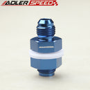 AN-10 10AN AN10 Fuel Cell Tank Adapter Bulkhead Fitting Black /Blue