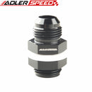 AN-10 10AN AN10 Fuel Cell Tank Adapter Bulkhead Fitting Black /Blue