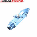 AN4 AN6 AN8 AN10 AN12 AN16 Aluminum Fuel Shut Off Valve With Cable Lever Fitting