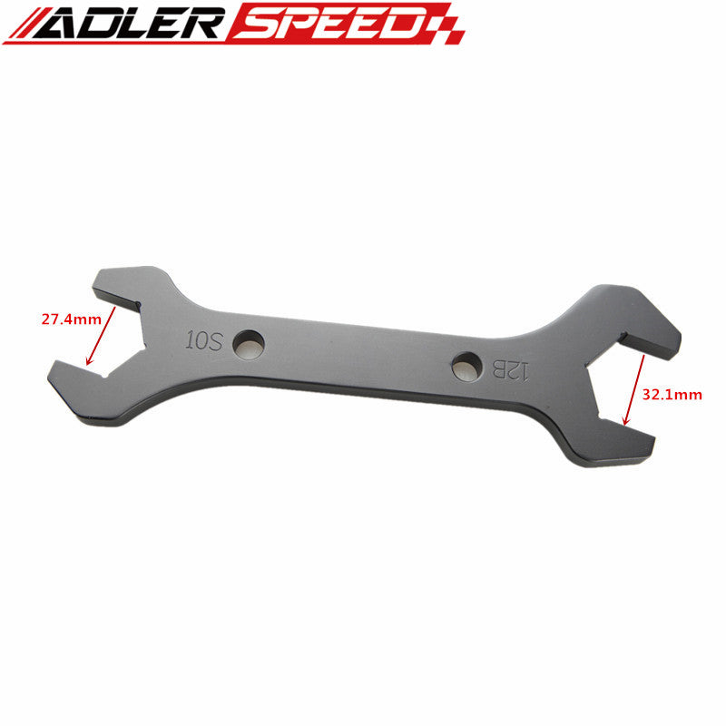 AN4/6/8/10/12/16/20 To AN3/4/6/8/10/12/16 Aluminum Double Ended Hose Fitting Wrench Spanner
