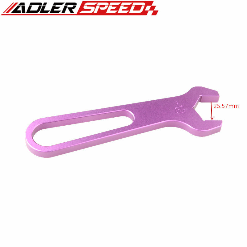 10AN AN-10 AN10 25.57mm Aluminum Single Ended Wrench Spanner Hose End Purple