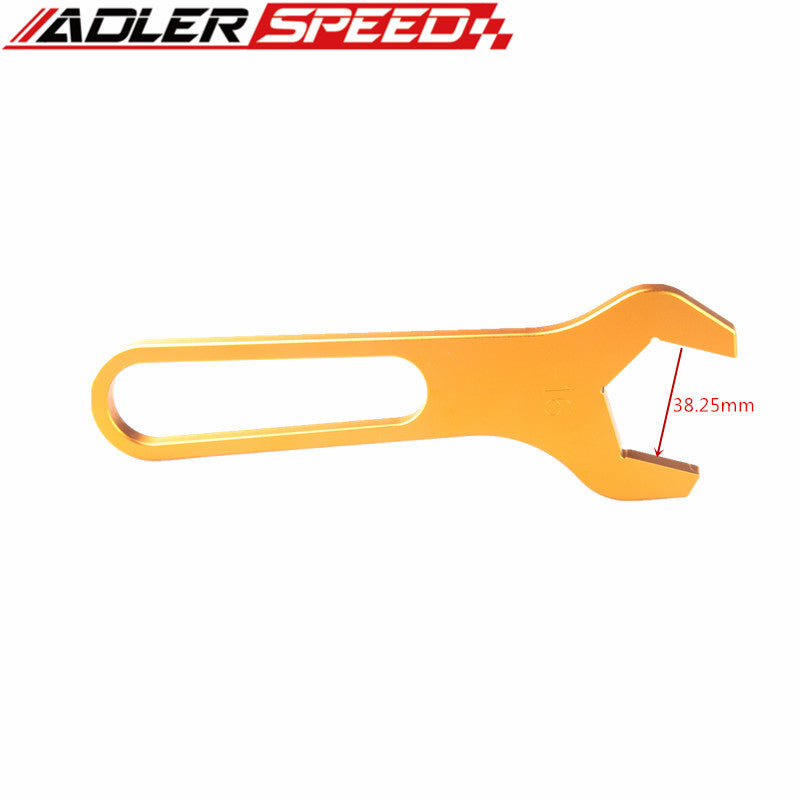 16AN AN-16 AN16 (38.25mm) Hose Fitting Single Ended Wrench Spanner Aluminum Red
