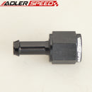 AN6 AN8 Female To 5/16" 3/8" 1/2" Barb Aluminum Straight Hose Barb Adapter