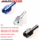 AN6 AN8 Female To 5/16" 3/8" 1/2" Barb Aluminum Straight Hose Barb Adapter