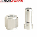 AN6 AN8 Female To 5/16" 3/8" 1/2" Barb Aluminum Straight Hose Barb Adapter
