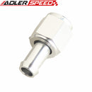 AN6 AN8 Female To 5/16" 3/8" 1/2" Barb Aluminum Straight Hose Barb Adapter