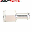 AN6 AN8 Female To 5/16" 3/8" 1/2" Barb Aluminum Straight Hose Barb Adapter