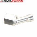 AN6 AN8 Female To 5/16" 3/8" 1/2" Barb Aluminum Straight Hose Barb Adapter
