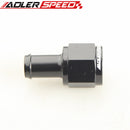 AN6 AN8 Female To 5/16" 3/8" 1/2" Barb Aluminum Straight Hose Barb Adapter