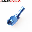 AN6 AN8 Female To 5/16" 3/8" 1/2" Barb Aluminum 45 Degree Hose Barb Adapter Fitting
