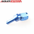 AN6 AN8 Female To 5/16" 3/8" 1/2" Barb Aluminum 45 Degree Hose Barb Adapter Fitting