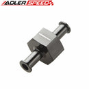 5/16" 3/8'' 1/2'' 0.28" 0.24" Barb Billet Fuel Pressure Gauge Inline Barb With 1/8" Port Adapter