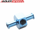 5/16" 3/8'' 1/2'' 0.28" 0.24" Barb Billet Fuel Pressure Gauge Inline Barb With 1/8" Port Adapter