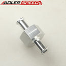 5/16" 3/8'' 1/2'' 0.28" 0.24" Barb Billet Fuel Pressure Gauge Inline Barb With 1/8" Port Adapter