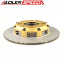 US SHIP ! ADLERSPEED Twin Disc Clutch Kit & Flywheel For 81-95 Ford Mustang GT SVT 5.0L V8