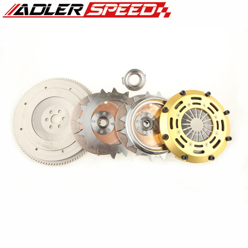ADLERSPEED RACE CLUTCH TWIN DISC For TRACKER SUZUKI SUNRUNNER SIDEKICK X-90 1.6L