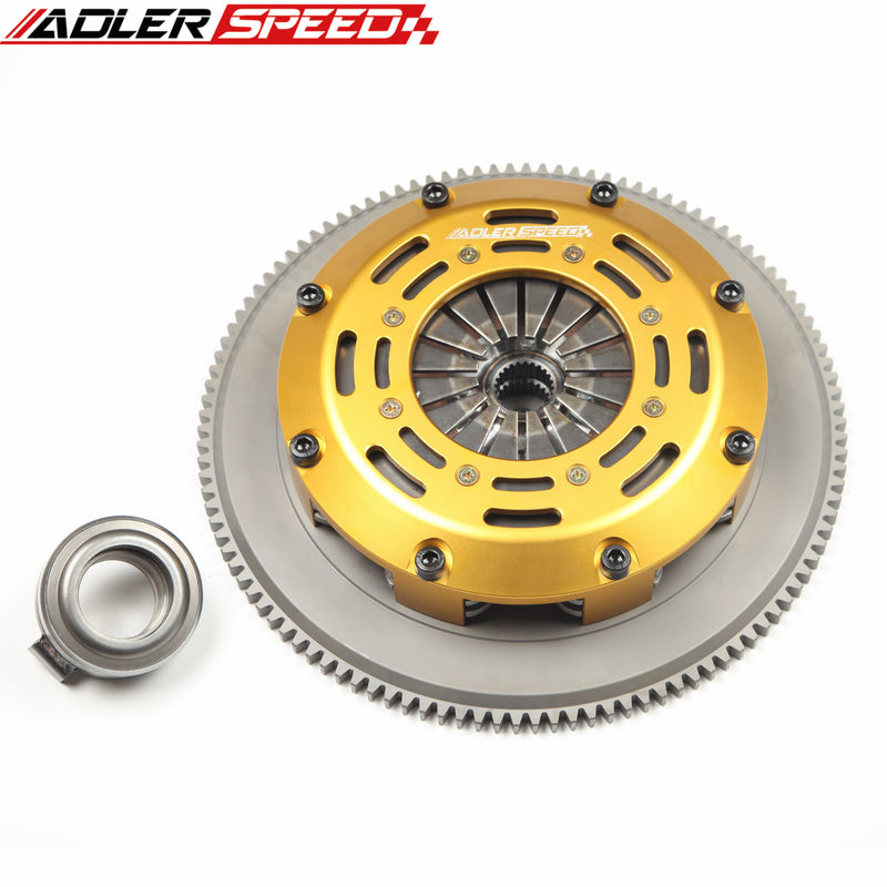US SHIP ADLERSPEED Racing Clutch Twin Disc Kit Standard Fits HONDA ACURA B-SERIES B16 B18 B20