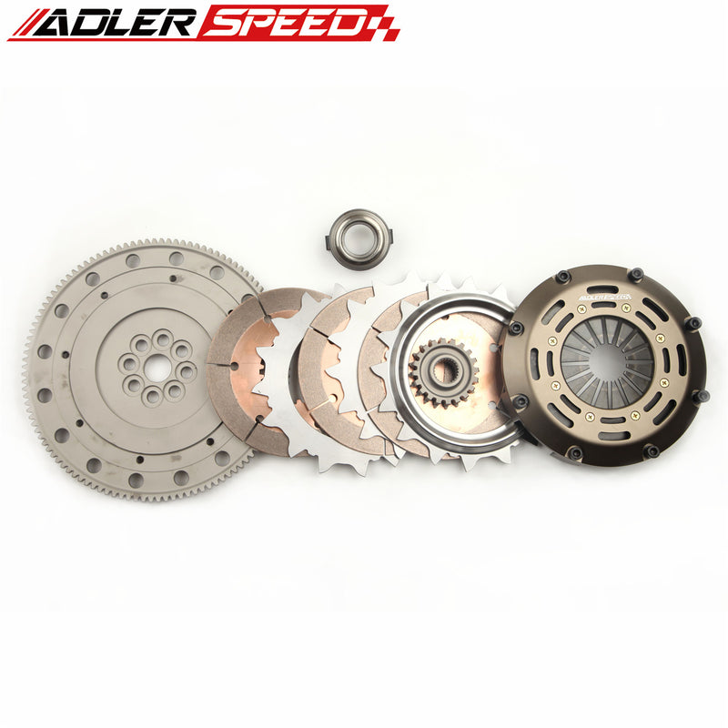 ADLERSPEED Racing Triple Disc Clutch Kit For ACURA INTEGRA B18 B20 B16 Medium WT