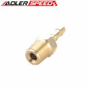 1/8'' 1/4'' 3/8'' 1/2'' 3/4'' 1'' NPT to Barbed Straight Brass Hose Barbs Thread Pipe Male Thread