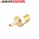 2PCS 4mm Male Brass Hose Barbs Barb To 1/8" NPT Pipe Male Thread