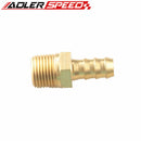 2PCS 1/2" Male Brass Hose Barbs Barb To 1/2" NPT Pipe Male Thread
