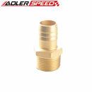 2 PCS 3/4" Male Brass Hose Barbs Barb To 3/4" NPT Pipe Male Thread