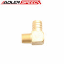 1/2'' NPT 3/4'' NPT to 1'' 3/4'' Barbed 90 Degree Elbow Brass Hose Barbs Thread Pipe