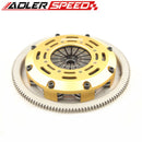 US SHIP ! ADLERSPEED RACE CLUTCH TWIN DISC FOR 95-02 VW GOLF GTI VR6 2.8L 5-SPEED STANDARD