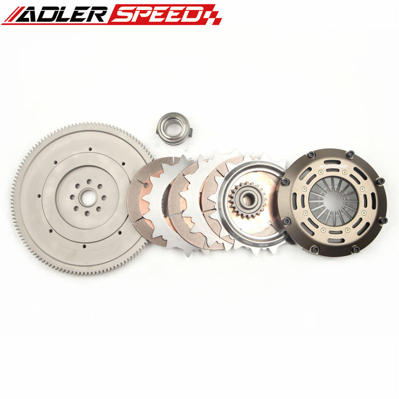 ADLERSPEED RACING CLUTCH TRIPLE DISC FOR 13-19 SCION FR-S SUBARU BR-Z FT86 GT86