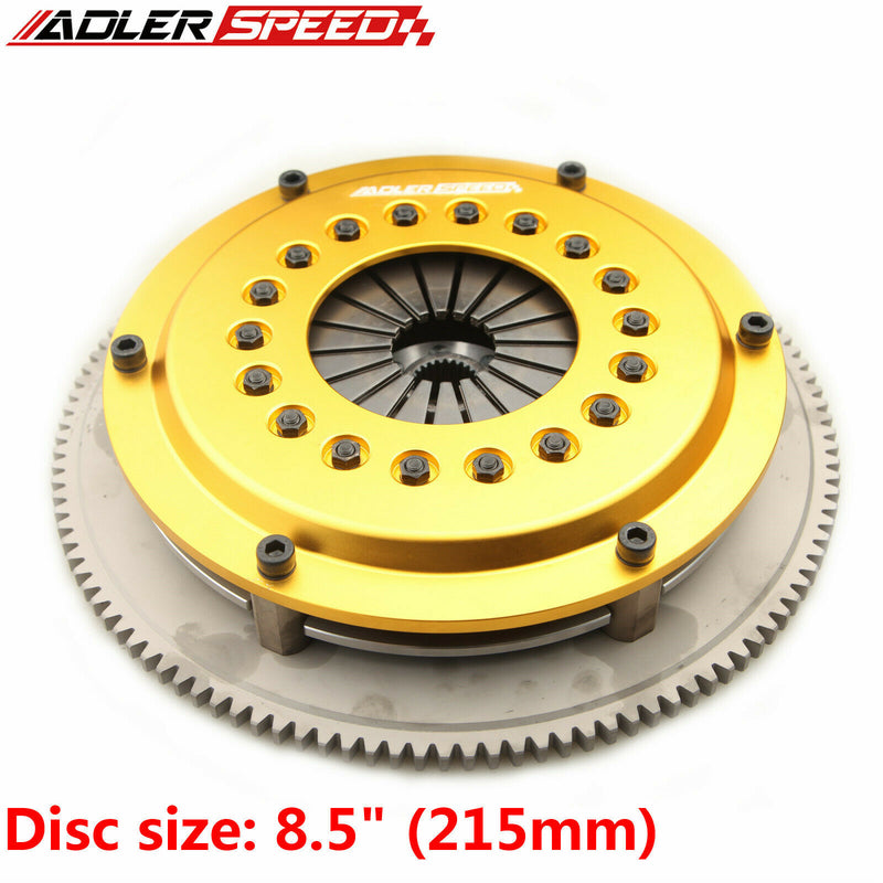 NEW ADLERSPEED 8.5" Racing Clutch Single Plate Kit For ACURA RSX HONDA CIVIC Si K20 K24