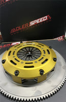 US SHIP ! ADLERSPEED RACING CLUTCH TWIN DISC KIT FOR HONDA CIVIC Si ACURA RSX TSX K20 K24