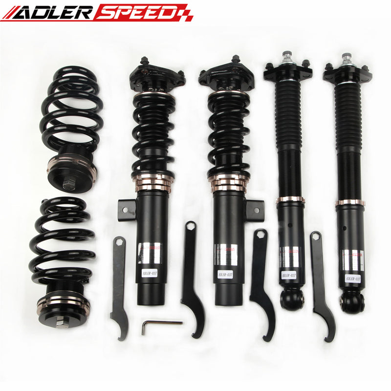US SHIP Adlerspeed Adjust Lowering coilover Suspension kit 1999-05 FOR BMW E46 RWD 323 325 328 320