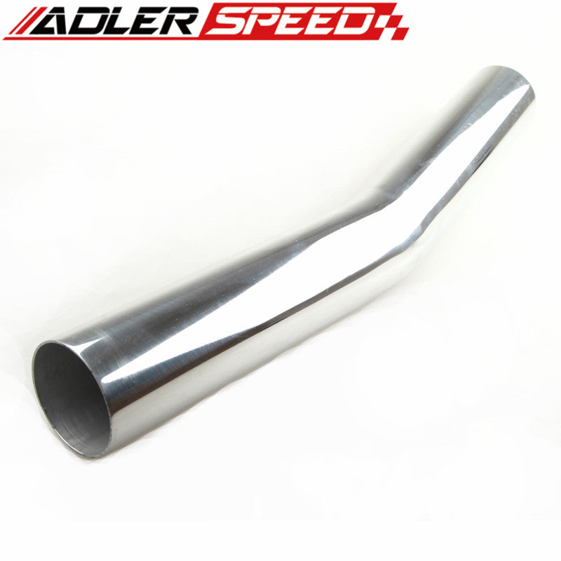2.75" 70mm OD 15 Degree Aluminum Turbo Intercooler Pipe Tube Tubing L=610mm