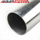 2.75" 70mm OD 15 Degree Aluminum Turbo Intercooler Pipe Tube Tubing L=610mm