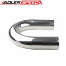 1.75" 45MM 180 Degree Aluminum Turbo Intercooler Pipe Tube Tubing L=610MM