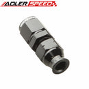 Aluminum AN6 AN8 Female To 5/16" 3/8" 1/2" Tube Fitting Hard Line Adapters