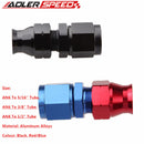 Aluminum AN6 AN8 Female To 5/16" 3/8" 1/2" Tube Fitting Hard Line Adapters