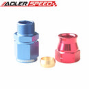 Aluminum AN6 AN8 Female To 5/16" 3/8" 1/2" Tube Fitting Hard Line Adapters