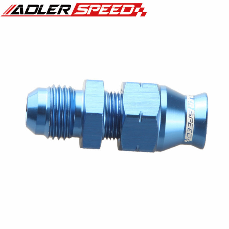 Aluminum AN6 AN8 Male To 5/16" 3/8" 1/2" Tube Fitting Hard Line Adapters