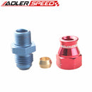 Aluminum AN6 AN8 Male To 5/16" 3/8" 1/2" Tube Fitting Hard Line Adapters