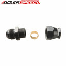 Aluminum AN6 AN8 Male To 5/16" 3/8" 1/2" Tube Fitting Hard Line Adapters