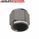 4AN 6AN 8AN 10AN 12AN 16AN Aluminum Tube Nuts Fitting Adapter Black/ Blue