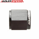 4AN 6AN 8AN 10AN 12AN 16AN Aluminum Tube Nuts Fitting Adapter Black/ Blue
