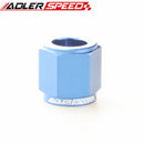 4AN 6AN 8AN 10AN 12AN 16AN Aluminum Tube Nuts Fitting Adapter Black/ Blue